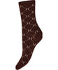 Hype The Detail Logo Rib Strømper Brown