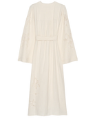 Sissel Edelbo Winfrey Wrap Kjole Off White, sød kjole