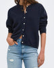 Only Simoni LS O-Neck Cardigan Night Sky
