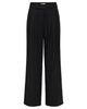 Only Miles Pleat Wide Bukser Black
