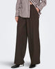 Only Miles Pleat Wide Bukser Coffee Bean