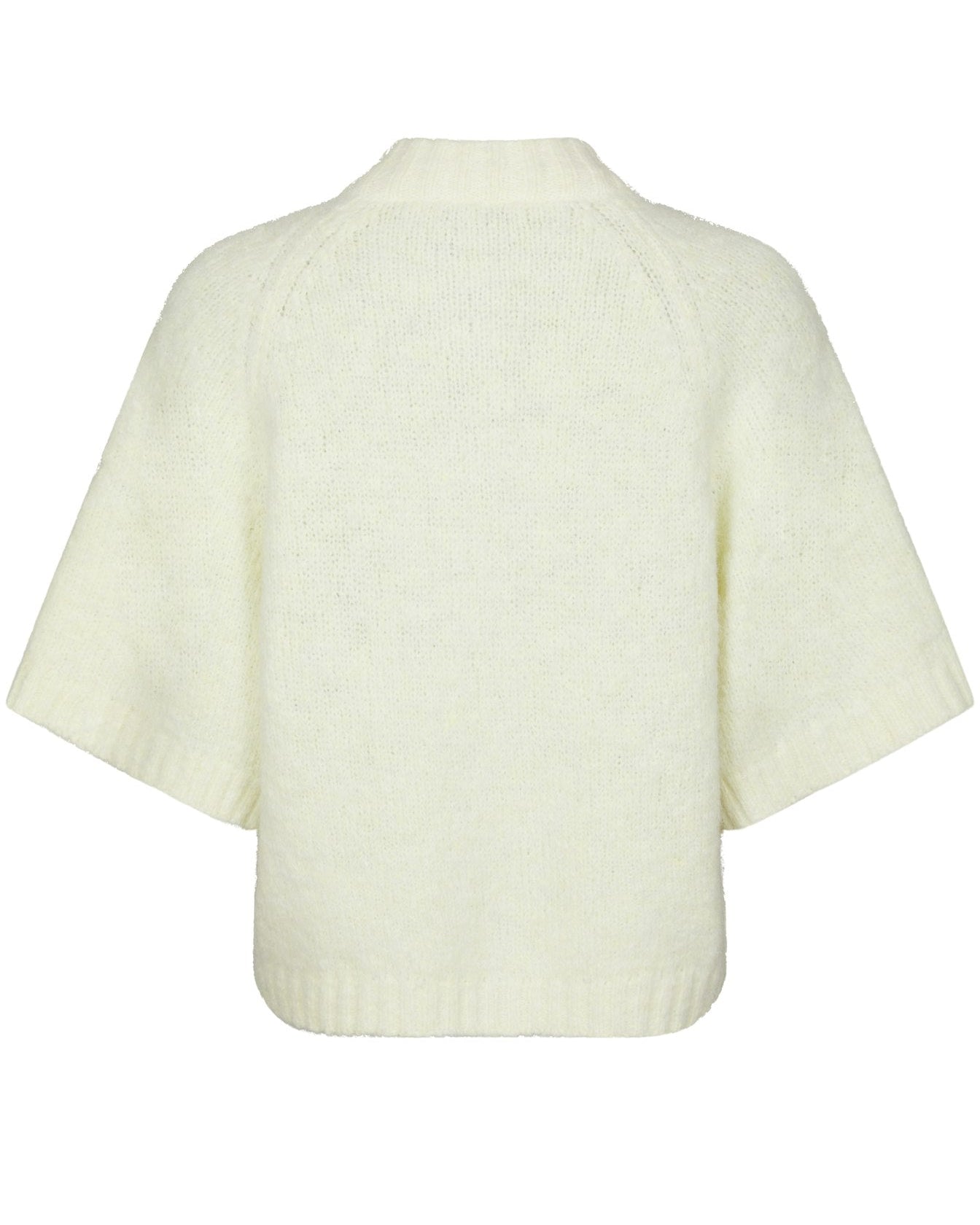 Benuta Fluffy Knit Cardigan Light Yellow fra Neo Noir, gul cardigan