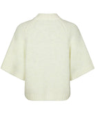 Benuta Fluffy Knit Cardigan Light Yellow fra Neo Noir, gul cardigan