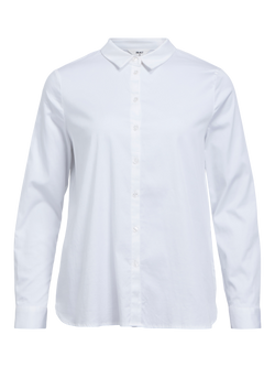 Object Roxa L/S Loose Skjorte White