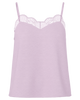 Pieces Tiffany Strap Lace Top Winsome Orchid