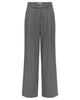 Only Miles Pleat Wide Bukser Medium Grey Melange