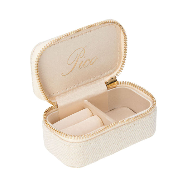 Pico Small Jewelry Box Ivory