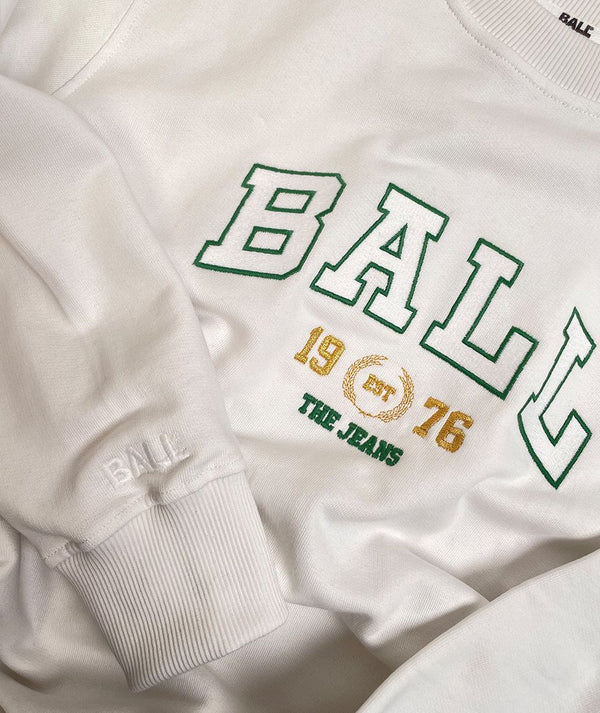 Ball L. Taylor Sweatshirt White