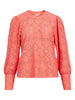 Object Feodora L/S Bluse Georgia Peach