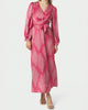 Neo Noir Bretti Paisley Drop Kjole Cherry Pink