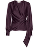 Karmamia Copenhagen Ines Bluse Semi Rich Plum