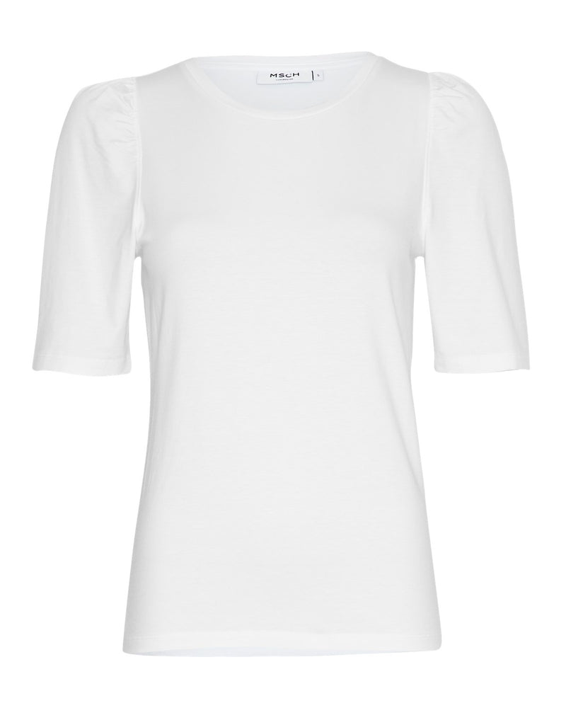 Moss Copenhagen Audie Puff T-shirt White