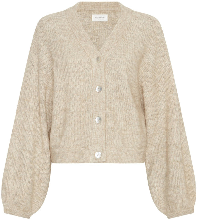 MSCH Copenhagen Hila Hope Cardigan Oatmeal Melange