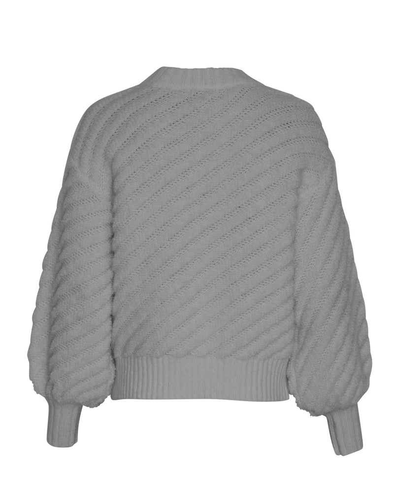 MSCH Copenhagen Jaycie Pullover Medium Grey Melange