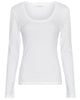 Jeanie Rasmia U Top Bright White
