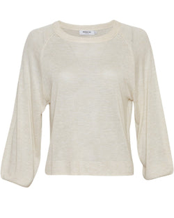 MSCH Copenhagen Kobra Pullover Sand Melange