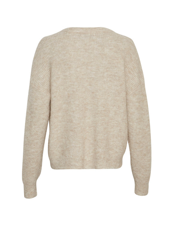 MSCH Copenhagen Kolina Hope Cardigan Oatmeal Melange