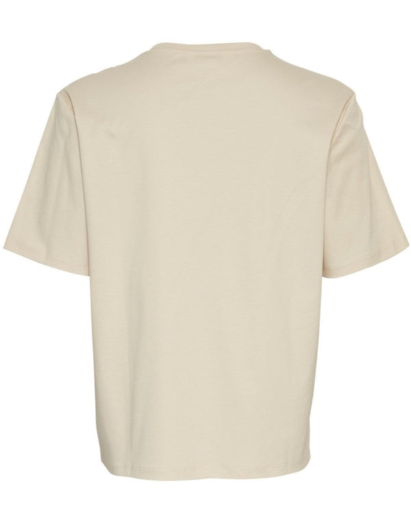 MSCH Copenhagen Melea Icon T-shirt Oatmeal/Oatmeal