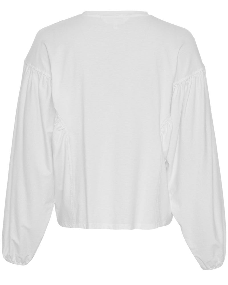 MSCH Copenhagen Nadaline Bluse Bright White