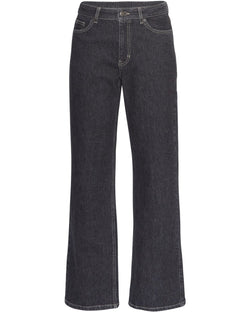 MSCH Copenhagen Reja Ena Straight Long Jeans Black Wash