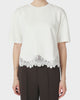 Neo Noir Iria Lace T-shirt White