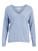 Object Thess V-Neck Knit Pullover Serenity