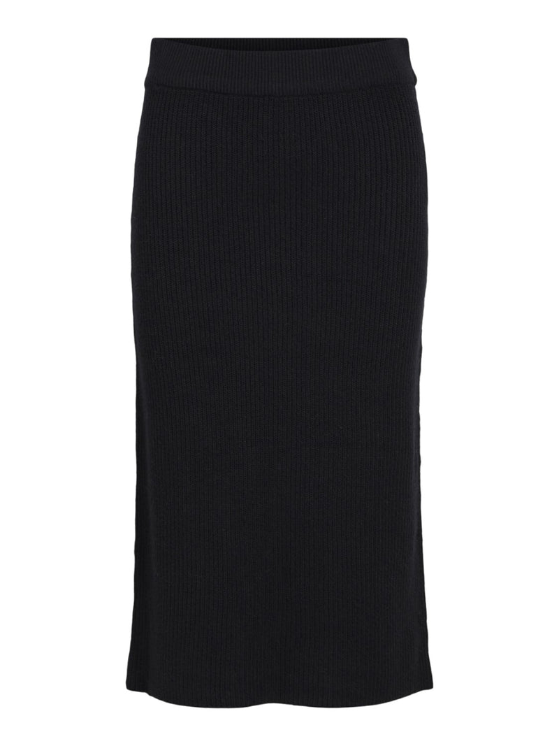 Object Malena Knit Nederdel Black