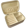 Pico Large Jewelry Box Brown Stripe