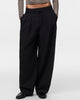 Pieces Olivia MW Barrel Bukser Black NOA26