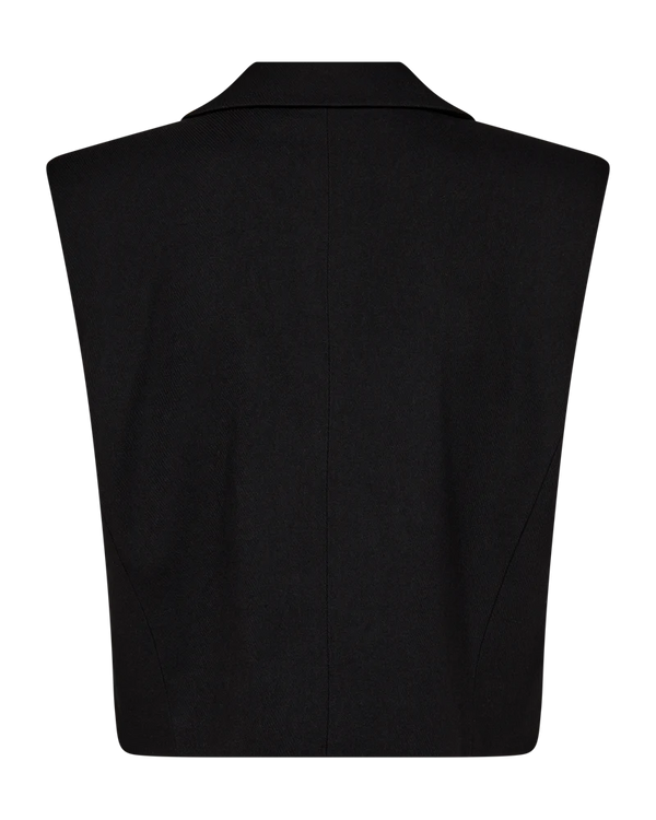 Copenhagen Muse Tailor Short Waistcoat Black