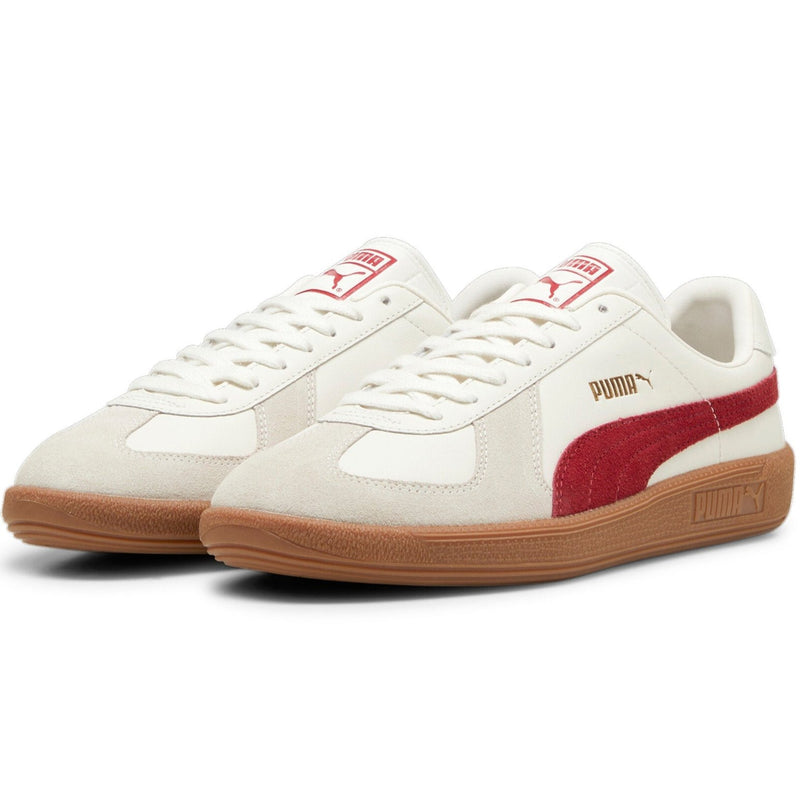 Puma Army Trainer Sneakers Warm White Intense Red