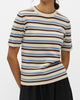 Object Ester SS New Knit Strik Sandshell/Blue Shadow/Carafe NOS26
