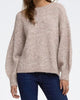 Only Nellie LS O-Neck Strik Mocha Meringue