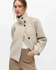 Object Riki Re Short Jakke Birch
