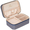 Pico Large Jewelry Box Navy Stripe