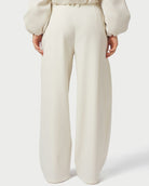 Massie Structure Bukser Off White fra Neo Noir, hvide bukser