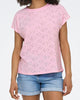 Only Smilla SS Top Roseate Spoonbill