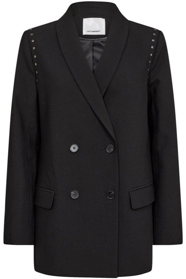 Co'Couture Vola Bullet Oversize Blazer Black