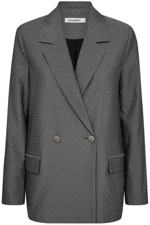 Co'Couture Jewel Blazer Mid Grey