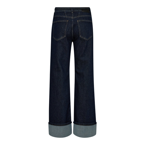 Co'Couture Hubby Reverse Ankle Jeans Dark Denim