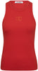 Co'Couture Sahara Embroidery Tank Top Red