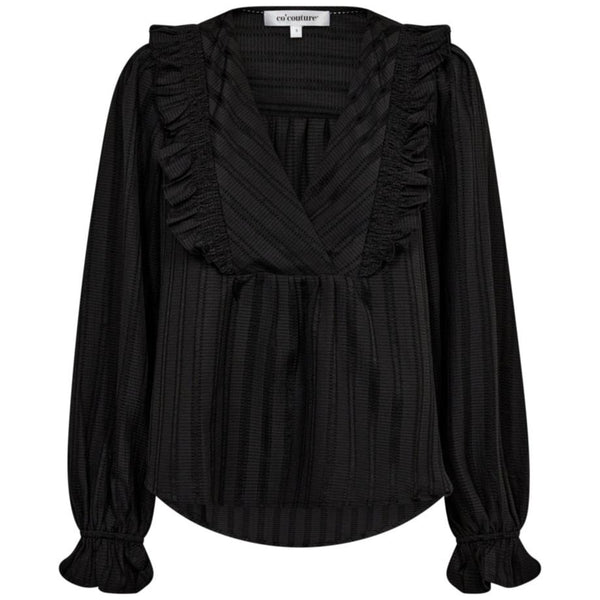 Co'Couture Lulu Smock Bluse Black