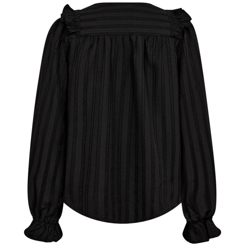 Co'Couture Lulu Smock Bluse Black