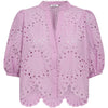 Co'Couture Naya Anglaise SS Skjorte Orchid