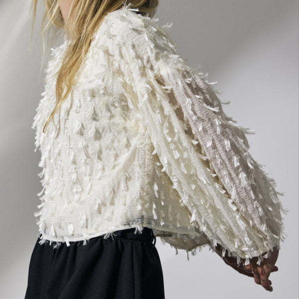 Co'Couture Fozzy Bluse Off White