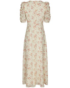 Vira Floral Kjole Creme fra Neo Noir, blomstret kjole