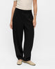 Object Lisa HW Ankle Barrel Bukser Black