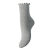 Pieces Afia Strømper Light Grey Melange NO26