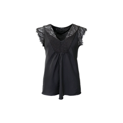 Black Colour Billy Lace Top Sort