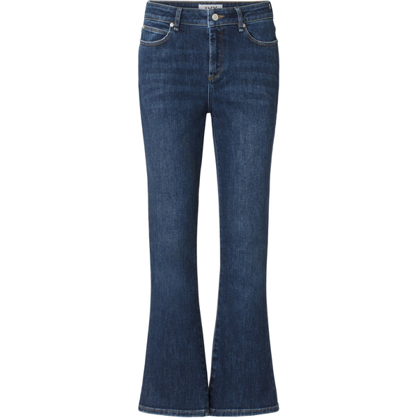 Ivy Copenhagen Johanna EARTHxSWAN Kick Flare Jeans Rover Power Blue Denim Blue